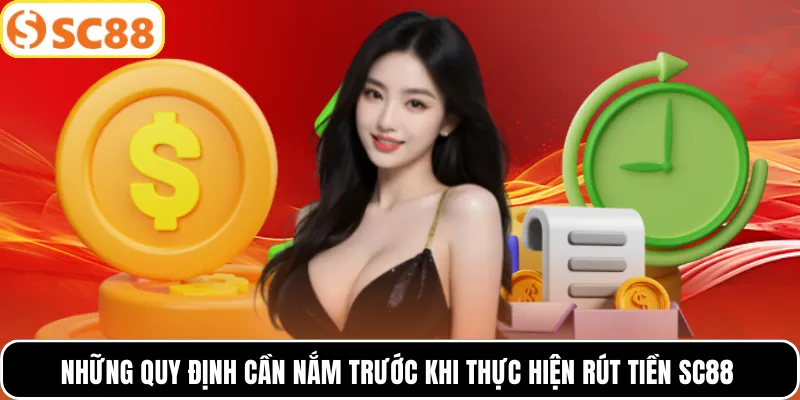 Những quy định cần nắm trước khi thực hiện rút tiền SC88